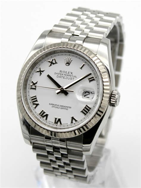 used rolex datejust roman numerals|Rolex white roman dial name.